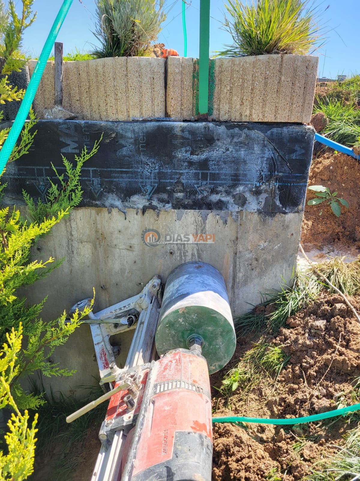 Eskişehir Tepebaşı Perde Duvar Kesme